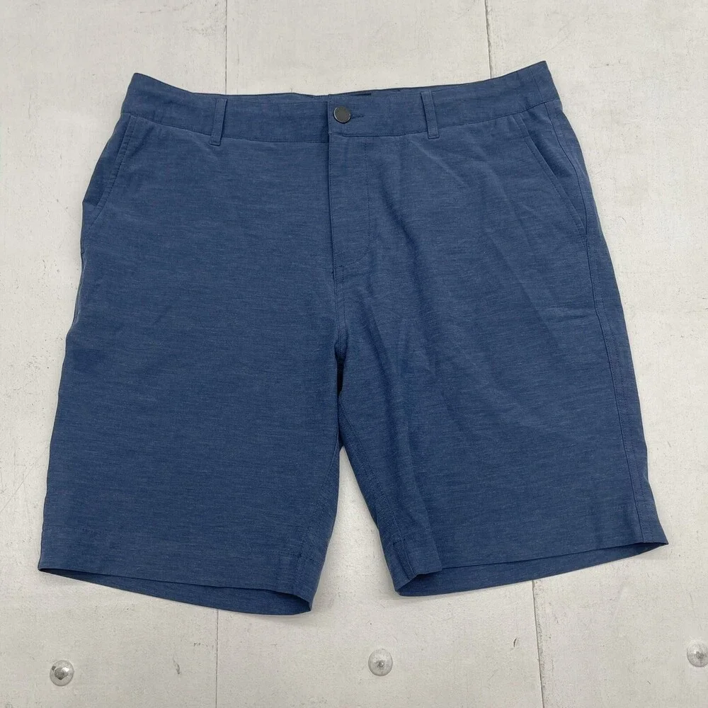 Faherty 9” All Day Blue Shorts Mens Size 34 $98